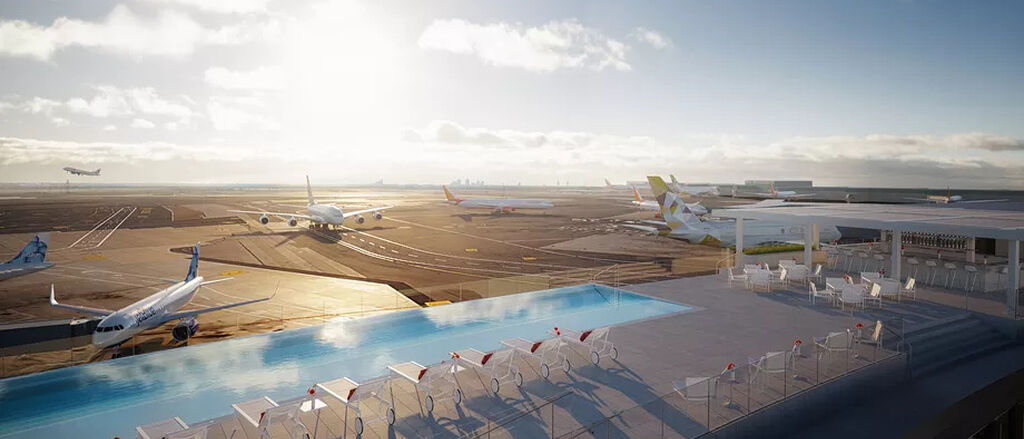 TWA Hotel Rooftop Pool 0