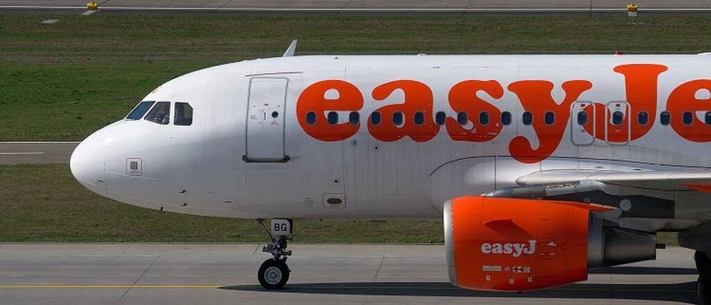 Easyjet flugzeug